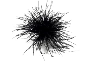 COSSIKA Broche Alfileres Broche De Plumas Ramilletes Decoraciones De Tela Material De Plumas De Avestruz Broches Alfileres De Solapa De Plumas para Mujer Y Hombre