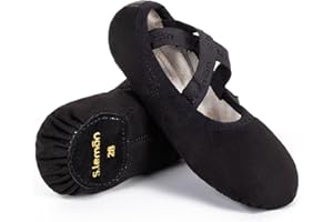 s.lemon Dwuwarstwowe Baletki Buty do Tańca dla Dziewczynek Dzieci Dorośli