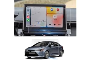 BSTW Compatible con 2022-2024 2025 Toyota Corolla E210 Corolla Cross Hybrid Touring Sports Película protectora Corolla 10,5 pulgadas Nano película para navegación 6H antiarañazos [2 unidades]