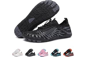 BAREZOEY 2025 New Barefoot Shoes for Women Mens,Hiking Barefoot Shoes Womens Footwear,Comfortable & Non-Slip Barefoot Vitality Shoe Women's Athletic Footwear,Wide Toe Box Water Shoe for Women Men