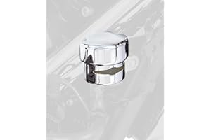 Show Chrome Accessories 63-213 Rear Brake Fluid Reservoir Cap Cover