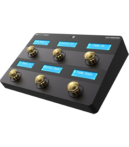 MeloAudio MIDI Commander Guitar Floor Multi-Effects Portable USB
