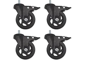 Grillrost.com Das Original Premium Ersatz-Rollen mit Schraubgewinde - passend für Burnhard, Char Broil und Enders