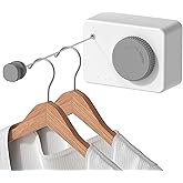 Belanto Retractable Cloth line for Drying Clothes Indoor,Heavy Duty Single Cloth Drying Rope for Balcony,Wall Mounted Cloth D