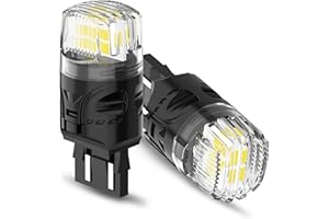 Sycreek Lampadina 7740 W21W T20 LED Canbus Anti Errore, DC 12V 6000K per Luci di Retromarcia, Luci Posteriori, Luci di Freno, Luci di Direzione, Luci di Parcheggio e Luci diurne (Confezione da 2)