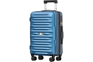 MGOB Valigia Bagaglio a Mano Trolley Rigido Valigie da Cabina 4 Ruote Universale TSA Lucchetto Ultra Leggero