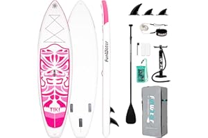 FunWater Stand Up Paddling Board nadmuchiwana deska SUP 320cm z wiosłem, plecakiem, pompką, footrope
