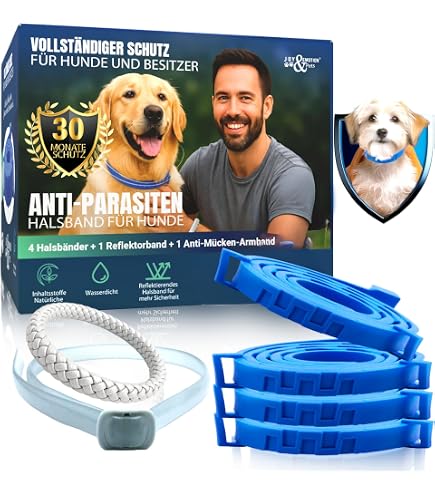hunde wasser halsband Vitomalia Wasserhalsband mit strukturiertem HydroTex-Gummi für Hunde