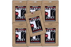 BEN JACOBS Beef Jerky Sample Salt & Pepper 6 x 50g, bœuf nourri à l'herbe autrichien de qualité supérieure, sans additifs ni conservateurs (Salt & Pepper)