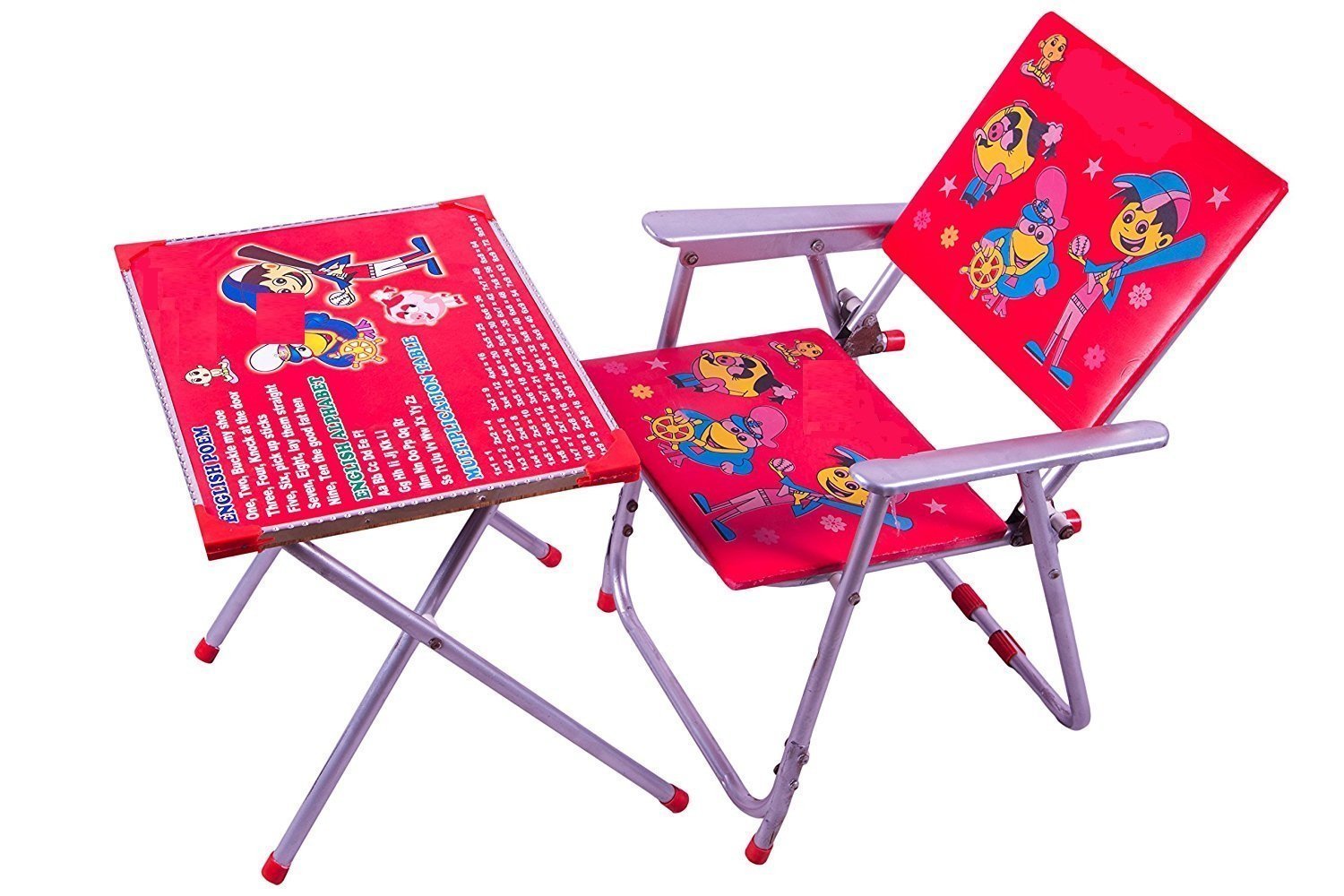 Gorevizon Multipurpose Foldable Table Chair Set