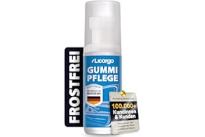 ‎LICARGO LICARGO Gummipflege Auto Dichtung 75 ml - pflegt, schützt & hält Gummi geschmeidig - Auto Pflegestift für Fensterdichtungen & Türgummi Pflege im Winter - verhindert Festfrieren, Risse & Austrocknung