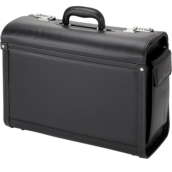 Valigetta Pilota Alassio Vicenza - Similpelle Nera, Serrature A Combinazione, Organizer - Foto 6