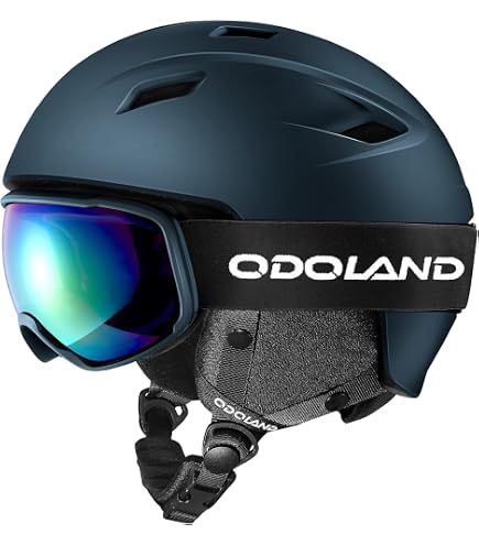ProtectWEAR Skihelm MS95 Schwarz Matt Mit Zwei Visi Produktbild-Vorschau 6