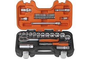 Bahco S330 Socket Set 34 Piece 1/4 and 3/8 Square Drive
