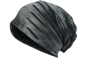 VECRY Homme Jersey Slouch Bonnet Été Skullcap