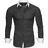 Kayhan Camisas Hombres Camisa Hombre Manga Larga Ropa Camisas ...