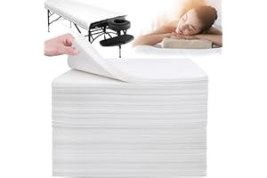 ‎KADRYXON Kadryxon 100PCS Einweg Bettlaken, Einweg Massagetisch Bettlaken, Einweg Massageliegen Auflage für Schönheitssalon SPA Krankenhausbetten Tattoo Hotels 80 x 180cm (Weiß)