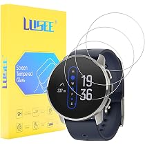 savvies Pellicola Vetro Temperato per Suunto 9 Peak Protezione, Schermo Protettivo, Glass Durezza 9H