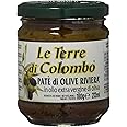 Le Terre di Colombo - Patè di olive Riviera - in Olio Extravergine di Oliva (10%) - Confezione da 6 x212 ml