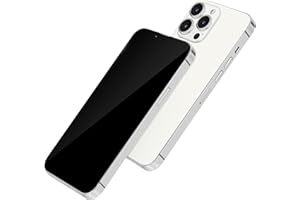 Perusha Without Logo Non-working Phone Dummy Display Model Pretend Phone toy for Phone 13 Pro Max 13 mini (6.7 inches, Silver Blackscreen)