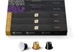 Nespresso Original kolekcja Decaffeinato Collection, średnie i ciemne palenie, 50 sztuk
