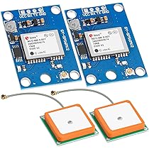 Modulo GPS NEO-6M Per Arduino - 3V-5V Con Alimentatore E Antenna - Universale