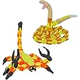 Zing Klixx Creaturez Combo Pack - Create Stop Motion Animation, Snap and Click Fidget Toys for Stress Relief, Great for Kids Ages 4 and Up (Scorpion + Rattlesnake)