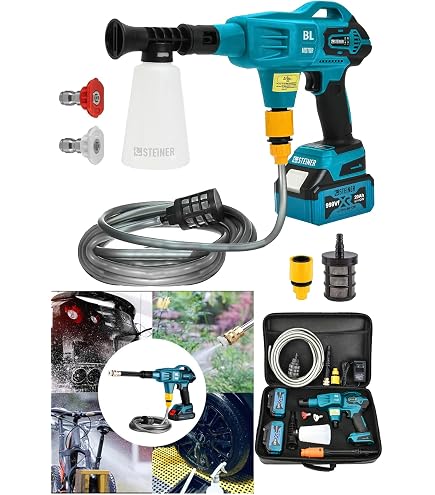 STEINER Alman 999 Vf 20 Ah 100 Bar Kömürsüz Şarjlı Oto Yıkama