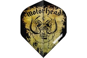 WINMAU Rock Legends Motorhead Acid Splat Dartflyg - 1 set per förpackning (3 flyg totalt)