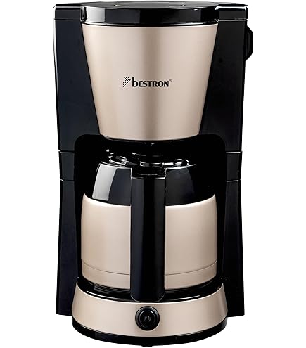 CLATRONIC Filterkaffeemaschine KA 3805, mit Thermoskanne für 8–10 Tassen Kaffee, Filtermaschine