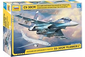 Zvezda 7314 500787314-1:72 Sukhoi SU-30 - Juego de construcción de maqueta para Principiantes (sin lacar)