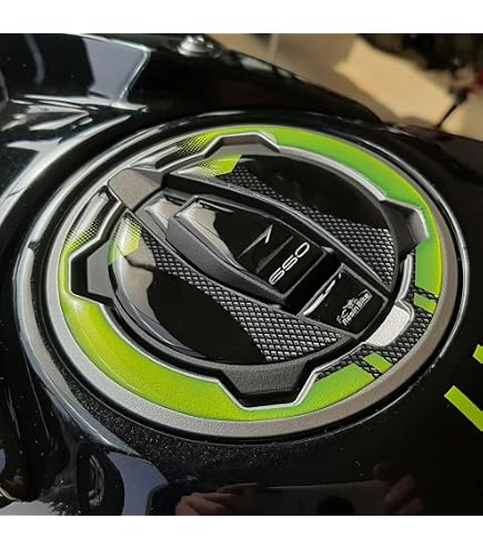 Autocollant Moto 3D Résine Premium Pour Kawasaki Z650 2024 – Protection Réservoir Et Zone Clé Contre Chocs & Rayures – Fabriqué En Italie