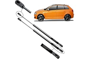 Ramor Strutz 2 Molle a Gas per Portellone Posteriore Compatibili con Audi A3 Hatchback (8P) 2003-2012 Remplacement du numéro de pièce 8P3827552C, 8P3827552B, 8P3827552E, 8P3827552A