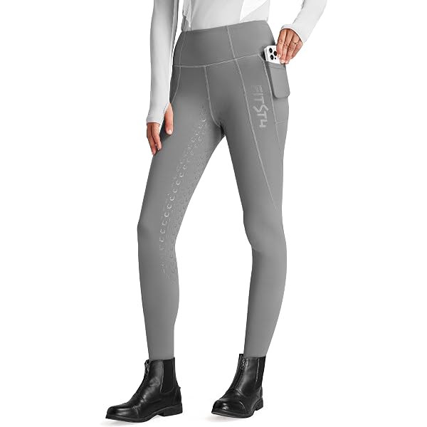 Stretch Reithose PFIFF Reitleggings „Lucy Für Damen – Mit