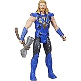 Marvel Avengers Titan Hero Series Thor Toy, 12-Inch-Scale Thor: Love and Thunder Action Figure with Accessory, Toys for Kids 