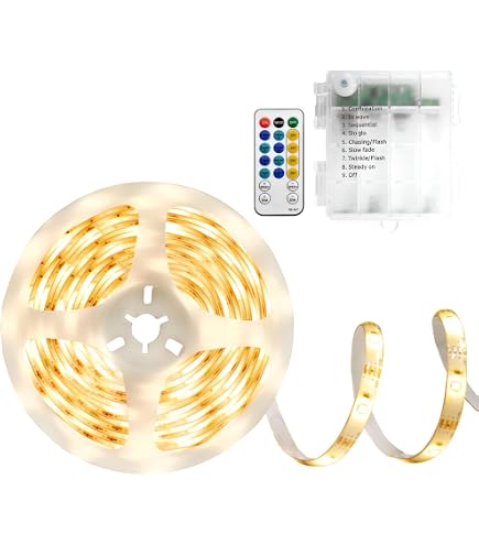 KUCAM Luce LED Per Armadio, 1M 30LED Striscia A Batteria Con | FindTheDeal - 11