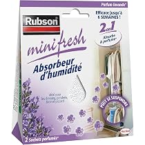 10 Déshumidificateurs Suspendus AquaFloow - 210g Chacun - Pour Placard, Cave, Cuisine - Absorbe Humidité