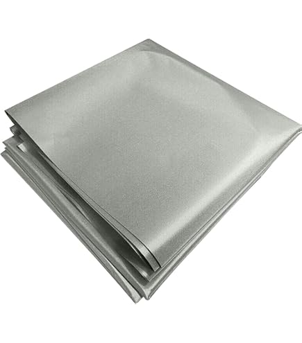 EMF Blocking &amp; RF RFID Schermatura Rotolo Di Tessuto 1mx1.1m Conduttivo Fai Da Te Per Portafoglio Carte Di Credito