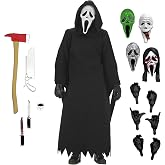 NECA Resmi Ghost Face Ultimate Ghost Face Returns 7 in&ccedil; &Ouml;l&ccedil;ekli Aksiyon Fig&uuml;r&uuml; Koleksiyon