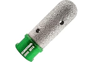 KURSTOL Fraise diamantée - Diamètre: 20 mm x M14 trépan diamant Pour agrandir le façonnage rond biseauté existant en porcelaine, céramique dure, granit, marbre rond