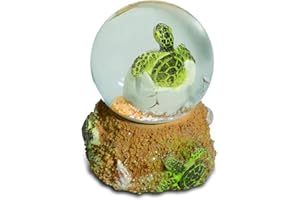 Impexit Schneekugel für Babys, Meeresschildkröte, Kunstharz, 6,5 / 5,2 / 5,2 cm (c)