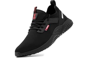 SUADEX Arbeitsschuhe Herren Sicherheitsschuhe Damen Leicht Atmungsaktiv Unisex Stahlkappenschuhe