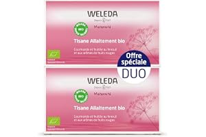WELEDA - Duo örtte ekologisk amning röda frukter - främjar amning - set 2 x 20 påsar med 2 g