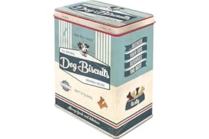 Nostalgic-Art 40361133014 Contenitori per Alimenti, Acciaio, Multicolore, 14 x 2 x 1