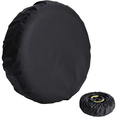 Housse Roue De Secours Personnalisable 14-17 Pouces Imperméable Pour Camion SUV RV Remorque