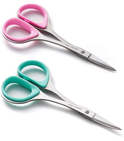 Consorzio Premax Forbici Da Ricamo Colorate – Acciaio Al Carbonio, 9 Cm, Made In Italy