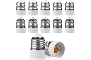12 stycken E27 till E14-adapter: E14-sockel adapter E27 till E14 lampsockel E14, E27 till E14-adapter omvandlare lamphållare