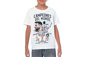 LOKOMOTO Camiseta Argentina Campeona del Mundo 2022, Camiseta Messi Campeón del Mundo, Que miras Bobo ya Somos campeones.