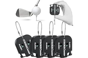 flintronic Contador Manual de 4 Dígitos, Contador Mecánico, Contador de Vueltas, Contador de Dedos, Contador de Golf, para Golf Sport Coach