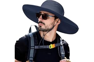 Cooltto Sun Hats for Men/Women with UPF 50+ UV Protection, Wide Brim Waterproof Breathable for Cycling, Fishing, Hiking, Golf, Climbing, Safari, Boating, Gardening and Other Outdoor Sports